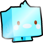Shiny Blue Marshmallow Chick