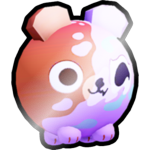 Shiny Blurred Bear Ball