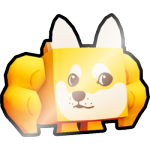 Shiny Buff Doge