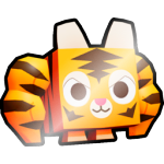 Shiny Buff Tiger
