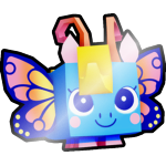 Shiny Butterfly Pony