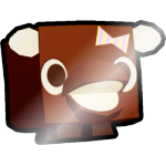 Shiny Chocolate Hippo