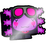 Shiny Cyberpunk Axolotl