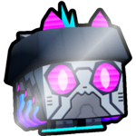 Shiny Cyberpunk Cat