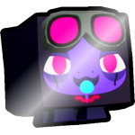 Shiny Cyberpunk Gecko