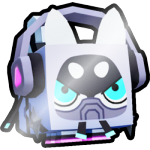 Shiny Cyberpunk Husky