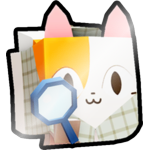 Shiny Detective Cat