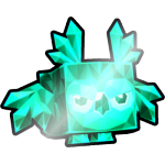 Shiny Emerald Owl