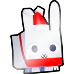 Shiny Festive Bunny