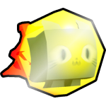 Shiny Fireball Cat