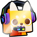 Shiny Gamer Shiba
