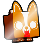 Shiny Gingerbread Corgi