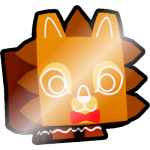 Shiny Gingerbread Lion