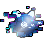 Shiny Glitched Cat Ball
