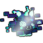 Shiny Glitched Unicorn Ball