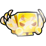 Shiny Golden Abstract Dominus