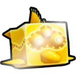Shiny Golden Abyssal Dolphin