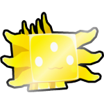 Shiny Golden Alien Axolotl