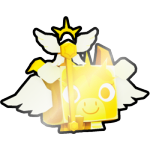 Shiny Golden Angel Cow