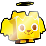 Shiny Golden Angel Dog