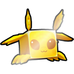 Shiny Golden Angel Moth