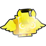 Shiny Golden Angel Pony