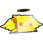 Shiny Golden Angel Seal