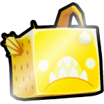 Shiny Golden Anglerfish