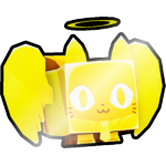 Shiny Golden Archangel Cat