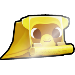 Shiny Golden Archivist Ferret