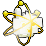 Shiny Golden Atomic Monkey
