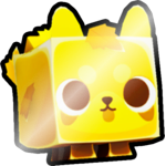 Shiny Golden Autumn Red Panda