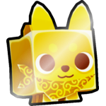 Shiny Golden Bandana Shiba