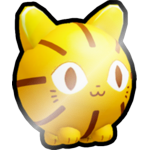Shiny Golden Basketball Cat