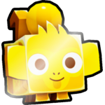 Shiny Golden Beach Ball Monkey