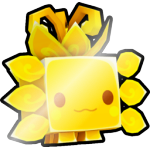 Shiny Golden Blooming Axolotl