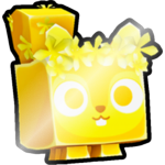 Shiny Golden Blossom Squirrel