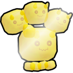 Shiny Golden Bubble Hydra