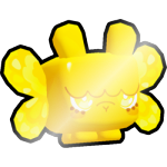 Shiny Golden Butterfly Llama
