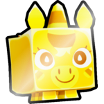 Shiny Golden Candycorn Unicorn