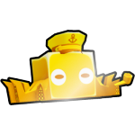Shiny Golden Captain Octopus