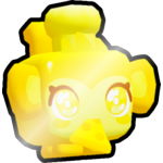 Shiny Golden Chef Monkey