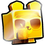 Shiny Golden Chill Polar Bear