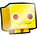 Shiny Golden Chocolate Frog