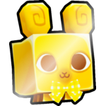 Shiny Golden Cinnamon Bunny