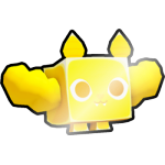 Shiny Golden Cloud Bat