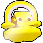 Shiny Golden Cloud Penguin