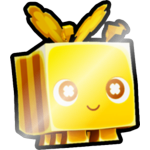 Shiny Golden Clover Bee