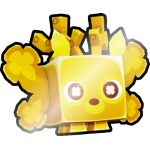 Shiny Golden Clover Deer