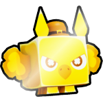 Shiny Golden Clover Griffin